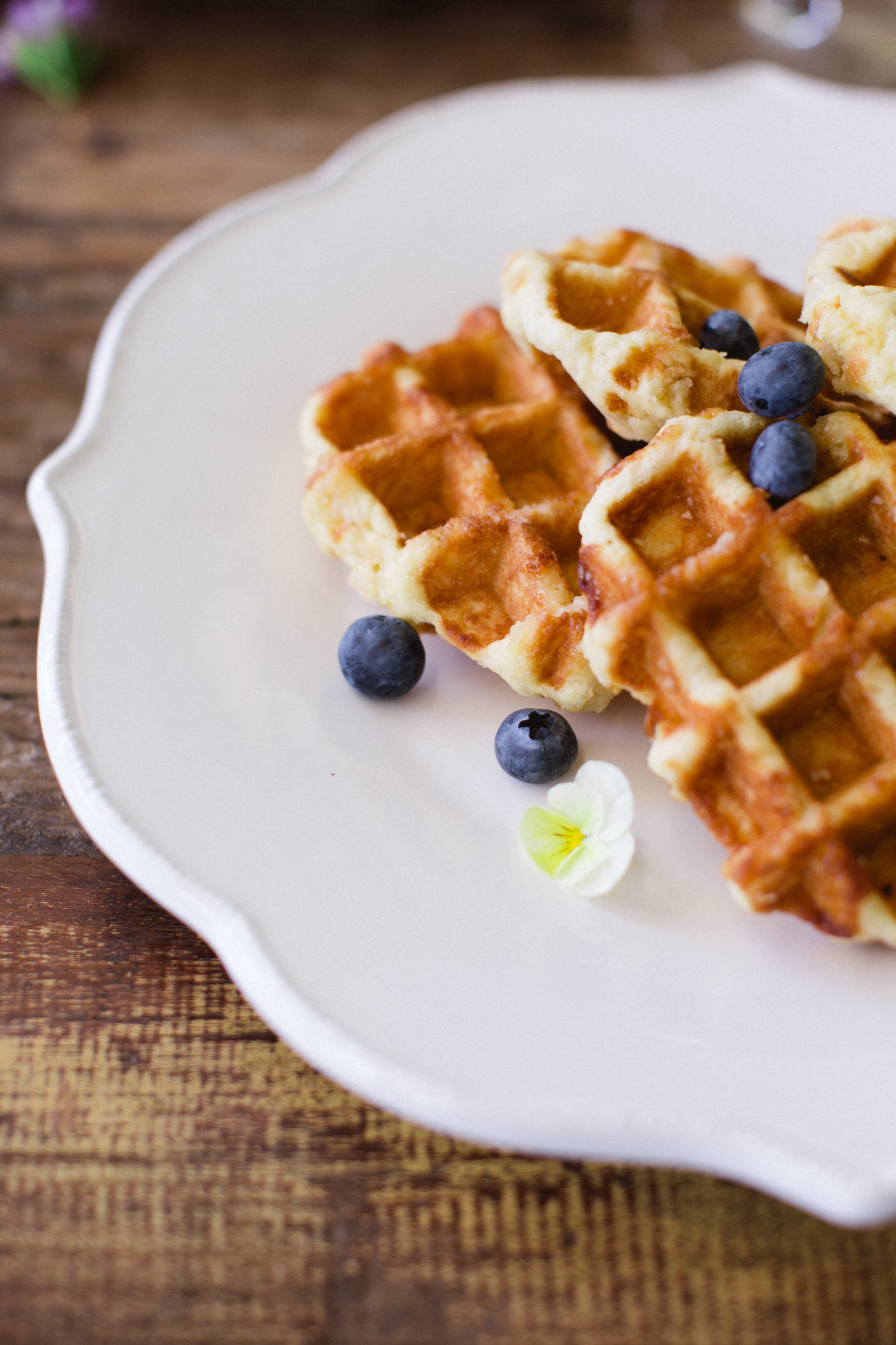 dairy-free gluten-free pancakes or waffles. Medical Medium recipe. Photo by Judith Rae.